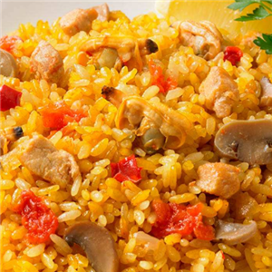 欧稻呷西班牙海鲜炒饭特色