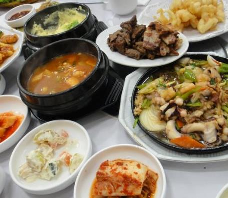 韩餐小馆多种
