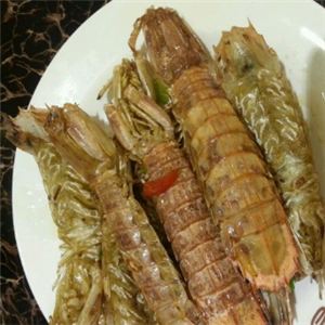 澳吉鲁牛排海鲜自助皮皮虾