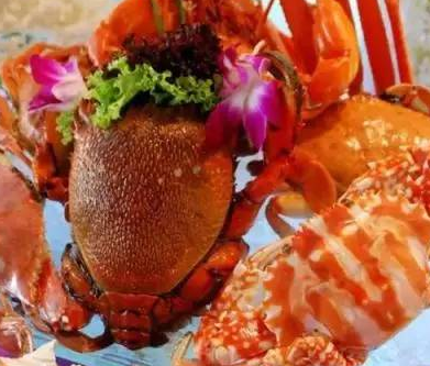 海鲜船烤肉自助餐厅虾