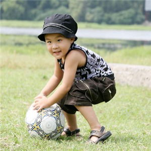 金贝尔儿童摄影足球