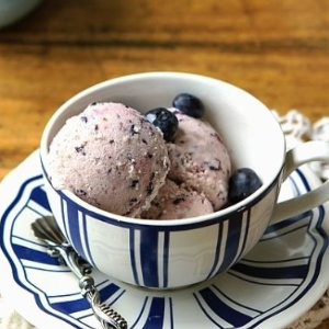 翠寒堂冰淇淋蓝莓味