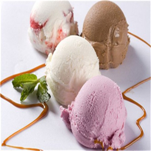 甜恰恰韩式冰淇淋鲜美