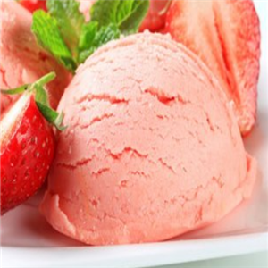 乐康冰淇淋草莓