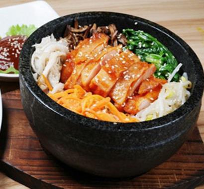 新韩尚韩式石锅拌饭鸡肉石锅