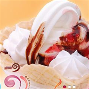 冰雪新语冰淇淋餐厅草莓