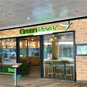 Green Bazar甜绿新集低卡餐厅棕色
