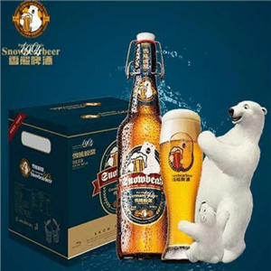 雪熊啤酒包装