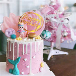沐冉公主蛋糕粉色