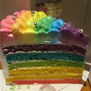 天使之吻蛋糕彩虹蛋糕