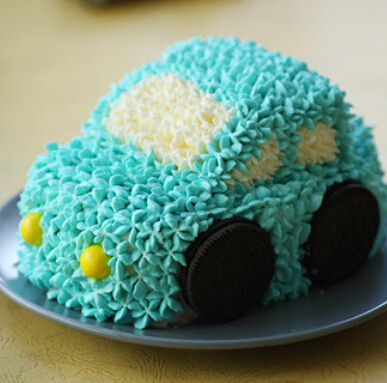 萨能生日蛋糕汽车造型