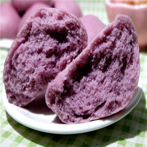 幸福的馒头紫薯馒头