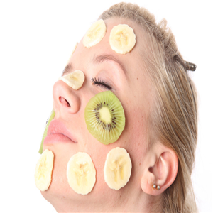 小型面部护理水果