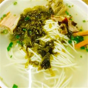漳州风味鸭面馆咸菜