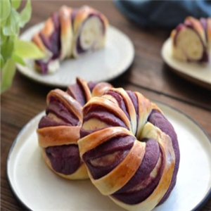 香利来紫薯面包