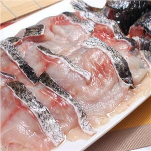 鱼万福石锅鱼食材