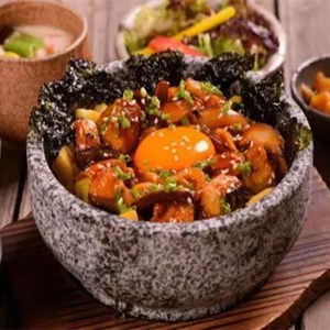 原味鲜石锅饭鸡肉饭