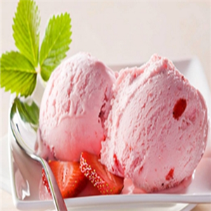 欧莱雪冰淇淋车草莓味