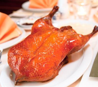 情岛北京烤鸭一只