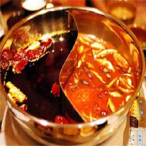 泰好吃年糕火锅番茄传统鸳鸯锅