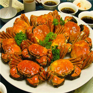 长江大闸蟹美味