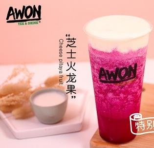 AWON旺茶火龙果
