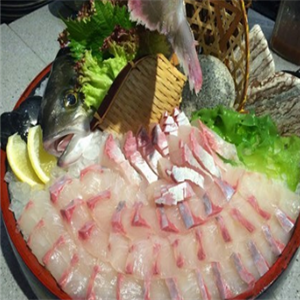 香港人气海鲜火锅刺身鱼片