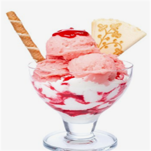 大红小甜冰淇淋清凉