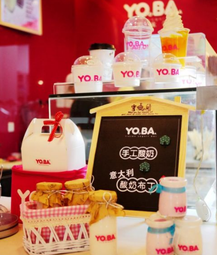 yoba酸奶美食