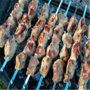 新疆和田玉石艾孜孜烤羊肉