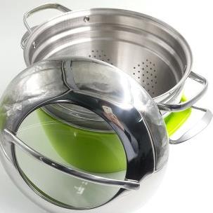 绿的炒锅蒸锅