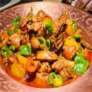 新疆阿里木餐厅土豆鸡