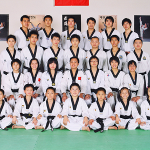仙峰跆拳道培训学员