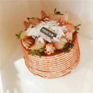 米旗西饼店草莓蛋糕
