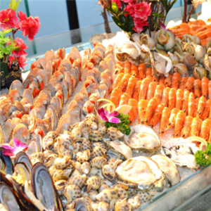红沙鱼排自助海鲜虾