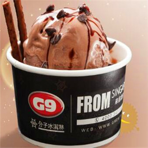 G 9分子冰淇淋好吃