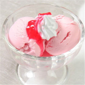 雪顶冰淇淋草莓味