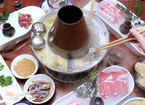 京涮铜锅涮肉有味