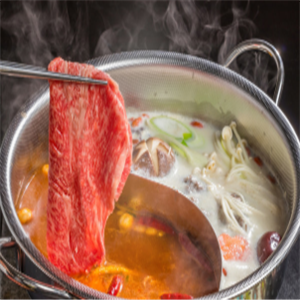 野火堆老铜锅涮肉可口