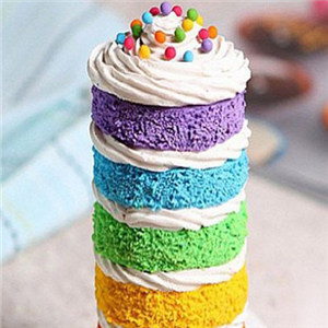 味好美蛋糕彩虹