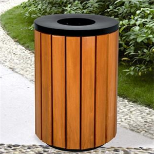 麦得斯酒店用品木质垃圾桶