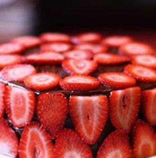 麦尔乐西饼草莓