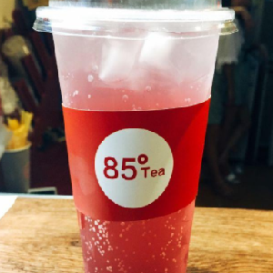 85°tea饮品草莓汁