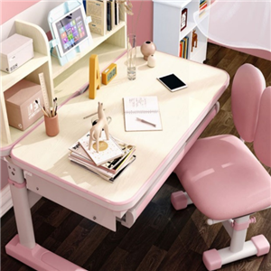 生活诚品儿童学习桌粉色