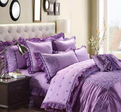 菲尔美家纺紫色