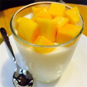 蜜思芒果甜品酸奶