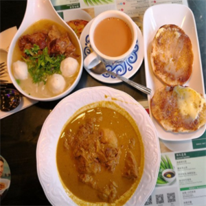 香港萃华茶餐厅咖喱