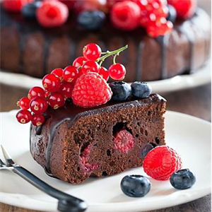 艾菲克蛋糕树莓