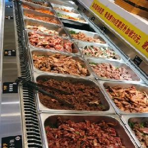 江湖太郎自助烤肉自选肉品区