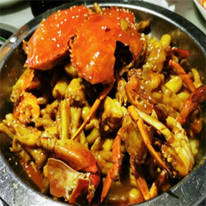 大锅大肉蟹煲螃蟹